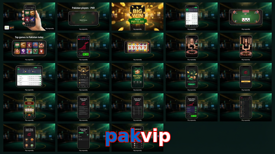 Main screen of Pakvip bet page for PK players