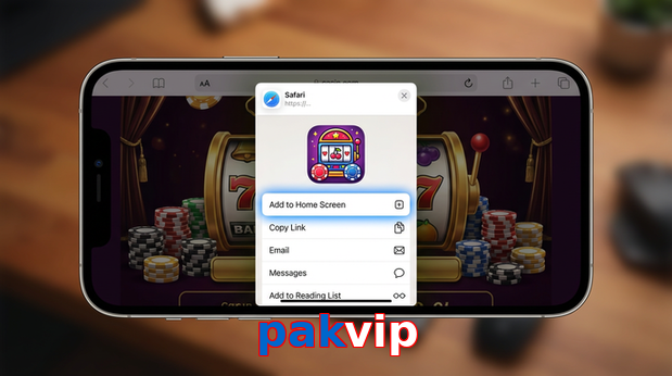 Game list for Pakvip ios section